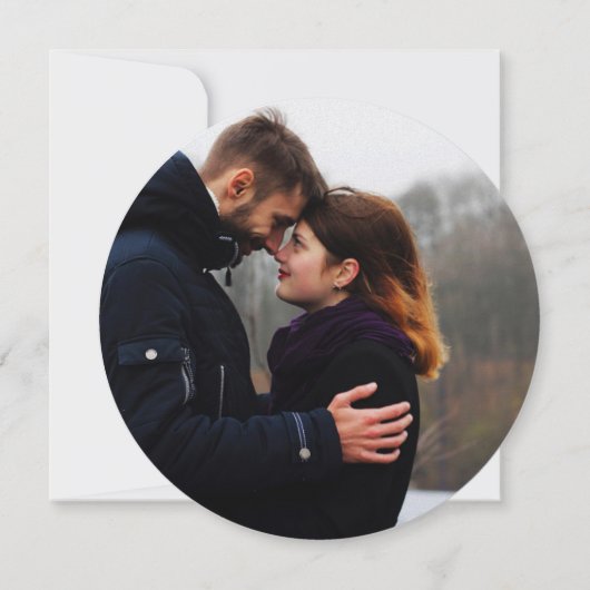 Mooie donkergroene smaragd antiek  Foto Save The Date (Achterkant)