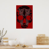 mooie dood poster (Keuken)
