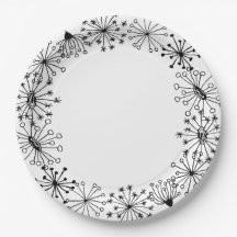 Mooie Doodle Paardenbloem Patroon Zomerfeest