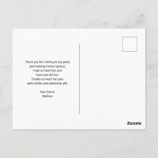 Mooie Draak met Elegante Kroon Dank Je Briefkaart (Achterkant)