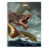 Mooie draak notitieboek (Voorkant)