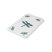 Mooie dragonfly Art Badmat (Gekanteld)