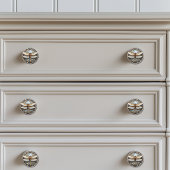 Mooie Dragonfly Pareltjes Gouden Moeder van Pearl Keramische Knop