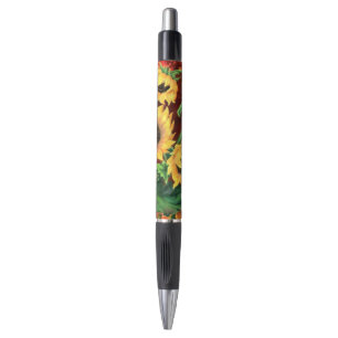 Mooie drie zonnebloemen - Migned Art Painting Pen