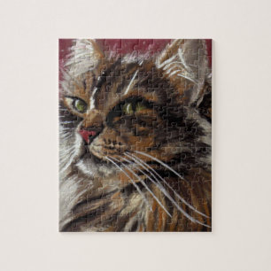 Mooie dromer - Maine Coon Kat Puzzel