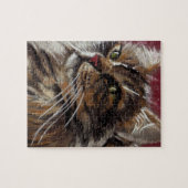 Mooie dromer - Maine Coon Kat Puzzel Legpuzzel (Horizontaal)