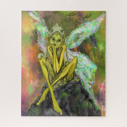 Mooie droomfairy Puzzle Magic Fairytale Legpuzzel (Verticaal)