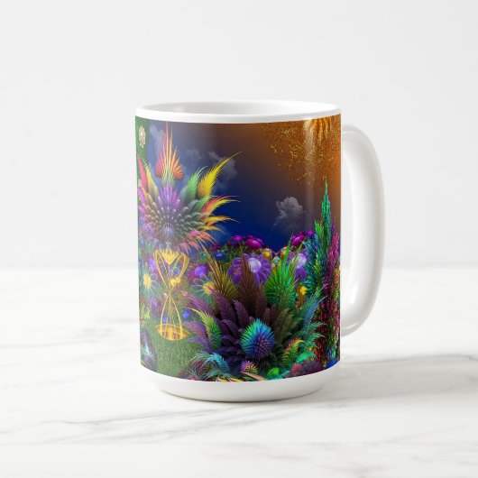 Mooie droomkleuren van 11 Oz, Mok voor morphing (Voorkant rechts)