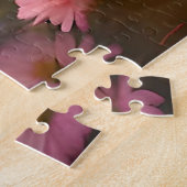 Mooie Duitse Herder Hond & Bloemen Legpuzzel (Zijkant)