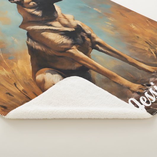 Mooie Duitse Malinois Sherpa Deken (3/4)