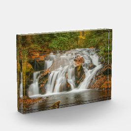 Mooie Dukes kreek waterval in N. Georgia Fotoblokken