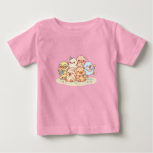 Mooie Eenden Vrienden Kinderen T-Shirt