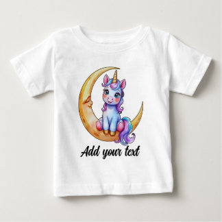 Mooie Eenhoorn Baby T-shirt