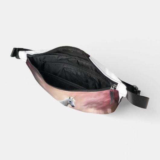 Mooie Eenhoorn Fanny Pack Print Bag Heuptasje (Open)
