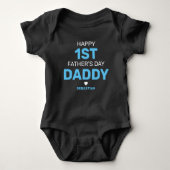 Mooie eerste Vaderdag Baby Body Romper (Voorkant)