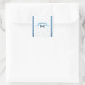 Mooie Eerste Verjaardagsstickers Vierkante Sticker (Tas)