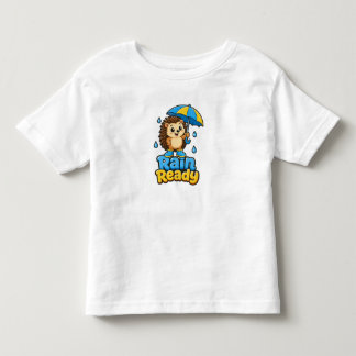 Mooie Egeltje Regen Klaar Peuter T-Shirt