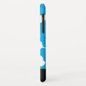 Mooie Elegant butterflies Monogram Case-Mate iPhone Case (Achterkant/links)