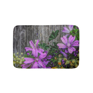 Mooie Elegant Colorful Wild Flowers Badmat