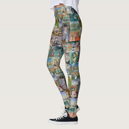 Mooie Elegant-impressionistische kunst Leggings (Links)