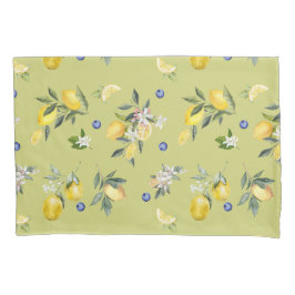 Mooie & Elegante Aquarel Citrus Kussensloop