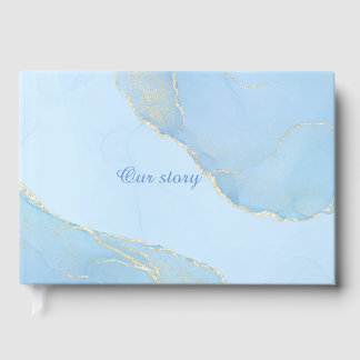 Mooie elegante bruiloft Folie Guestbook Gastenboek