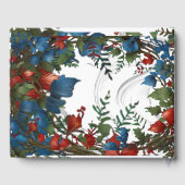 Mooie, elegante en grillige bruiloft thema decor gastenboek (Achterkant)