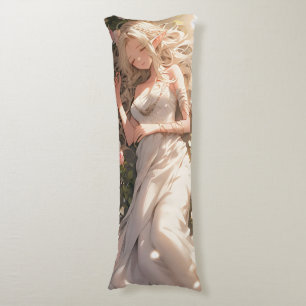 Mooie Elf Girl Anime Lichaamskussen