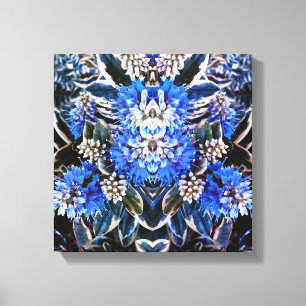 Mooie en blauwe afdrukken