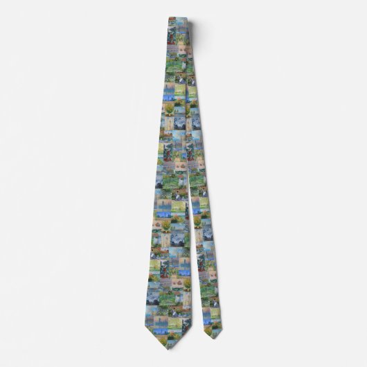 Mooie en Elegant Claude Monet Stropdas (Voorkant)