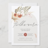 Mooie en elegante trouwuitnodiging kaart (Voorkant)