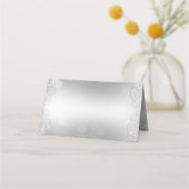 Mooie en Elegante Zilveren Bokeh (Achterkant)