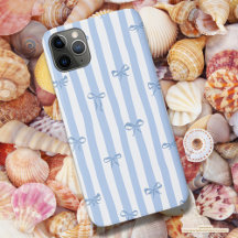 Mooie en girly bogen en strepen Pastel blauw