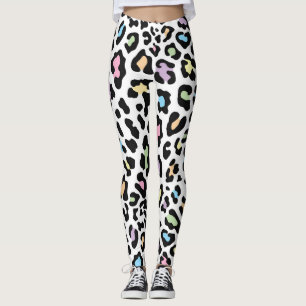 Mooie en kleurrijke Cheetah-afdrukken Leggings