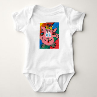 Mooie en Kleurrijke Regenboog Cartoon Karakter T-S Romper