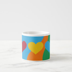 Mooie en levendige kleuren! Espresso mok