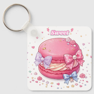 Mooie en Lieve Ronde Sleutelhanger