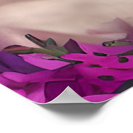 Mooie Enchantress Fantasy AI Art Poster (Hoek)