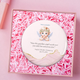 Mooie Engel Doop Favor Koelkast Magneet