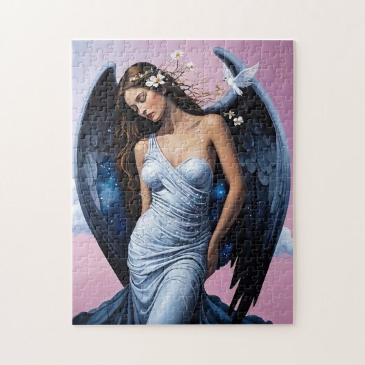 Mooie engel legpuzzel (Verticaal)