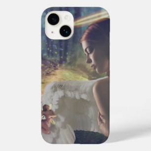 Mooie engel met Fairy Fantasy Art Case-Mate iPhone 14 Hoesje