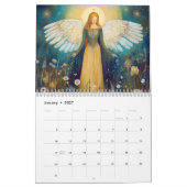 Mooie engelen in betoverde tuinen  kalender (Jan 2027)