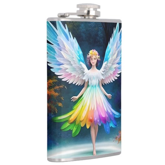 Mooie engelenvleugels Art-35444 Heupfles (Rechts)