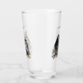 Mooie Engelse Setter met fazant , Art Glas (Rechts)