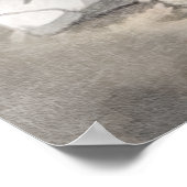 Mooie Engelse Setter met fazant , Art Poster (Hoek)