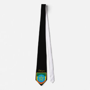 Mooie Ethiopische vlag Stropdas