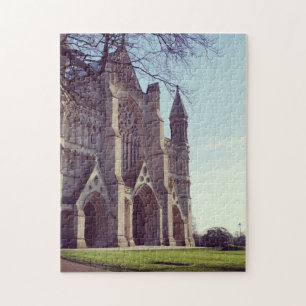 Mooie Europese kathedraal Legpuzzel