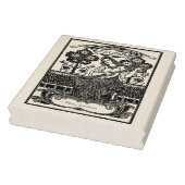 Mooie  ex libris aangepaste naam 	rubberstempel (Stempel)