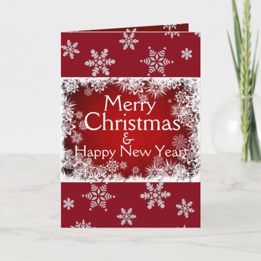 Mooie expressies feestdagen kaart (Voorkant)