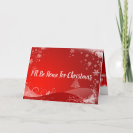 Mooie expressies - kerstfeestkaart kaart